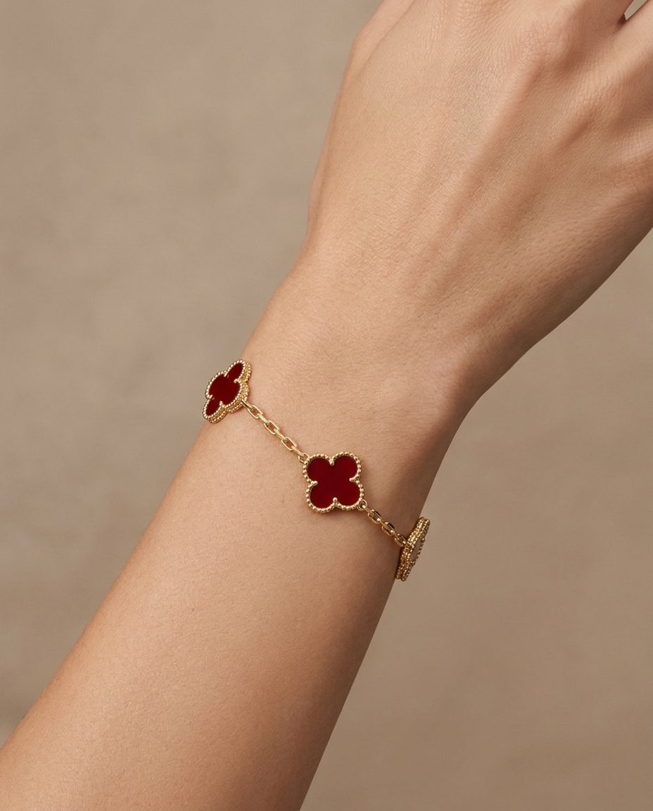 Van Cleef & Arpels Alhambra Bracelet on model