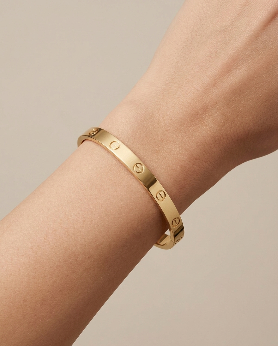 Cartier Love Bracelet on model