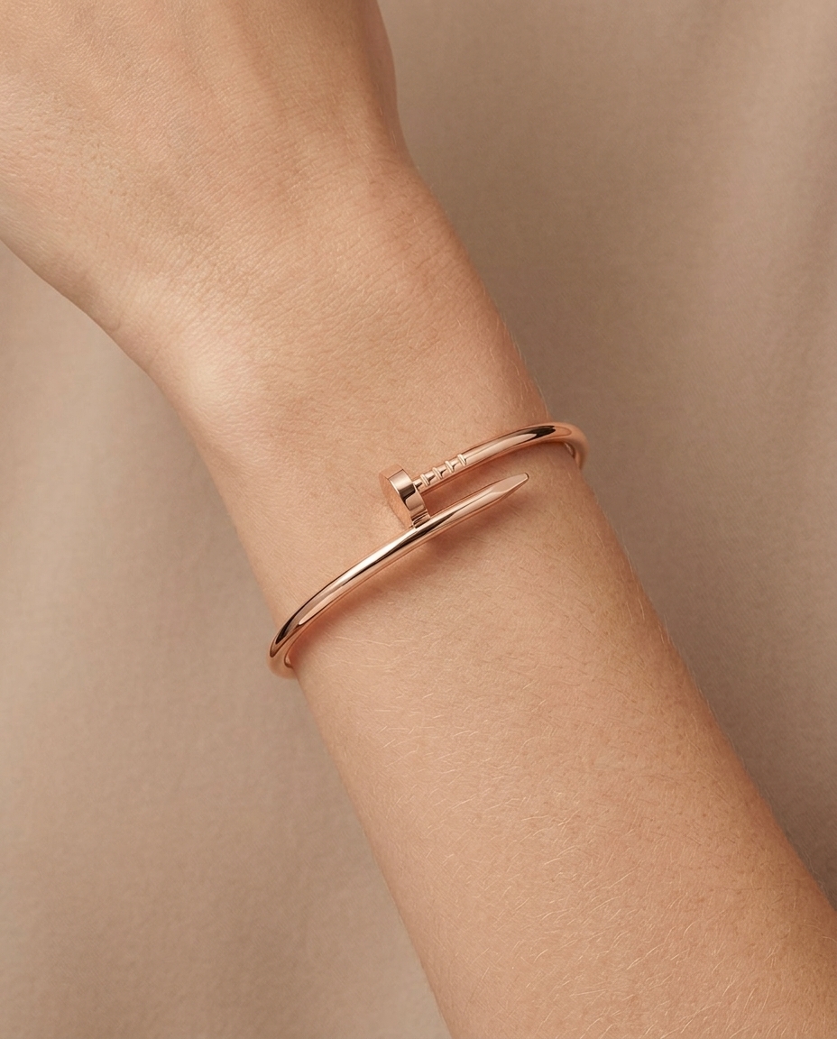 Cartier Juste un Clou Bracelet on model