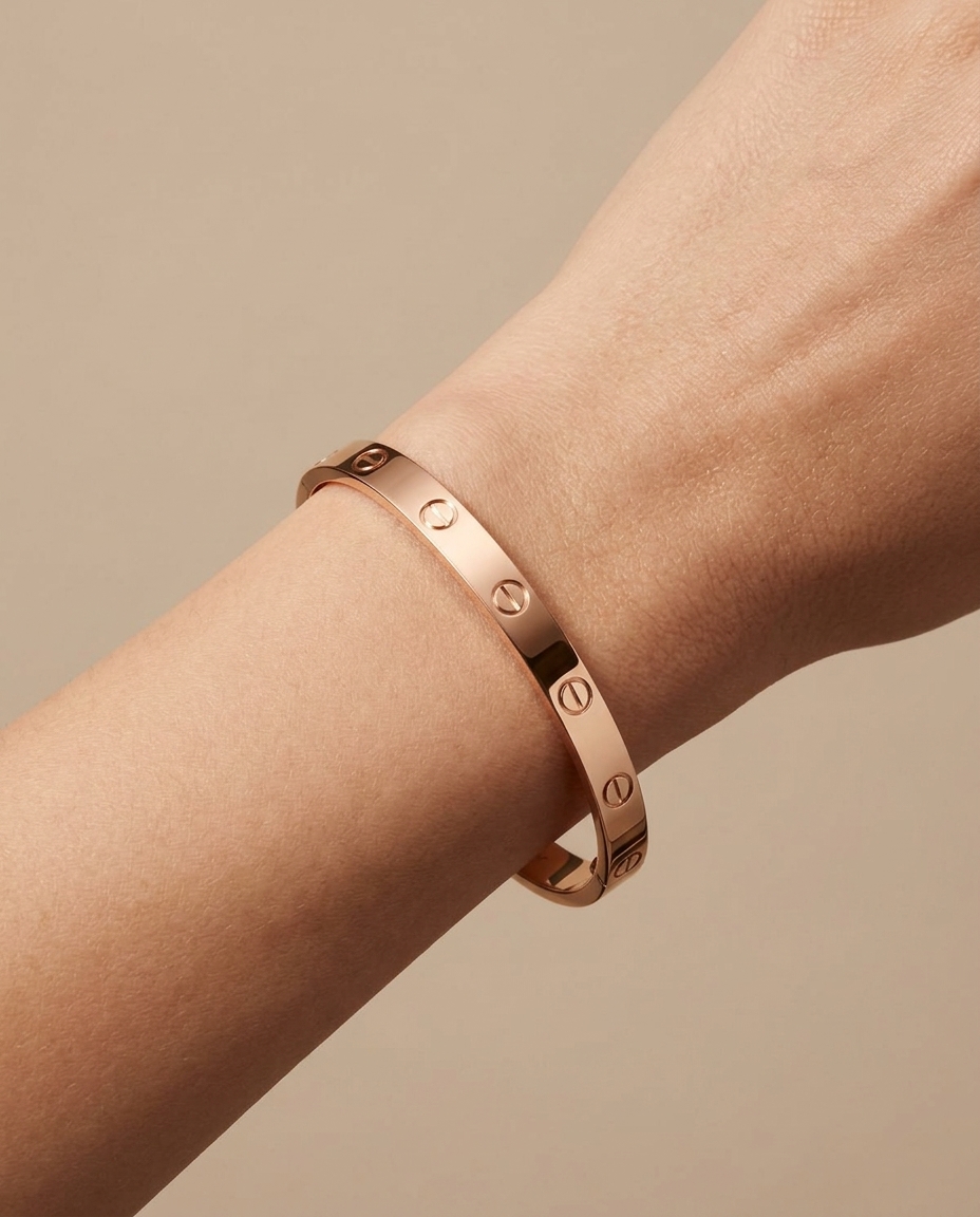 Cartier Love Bracelet on model