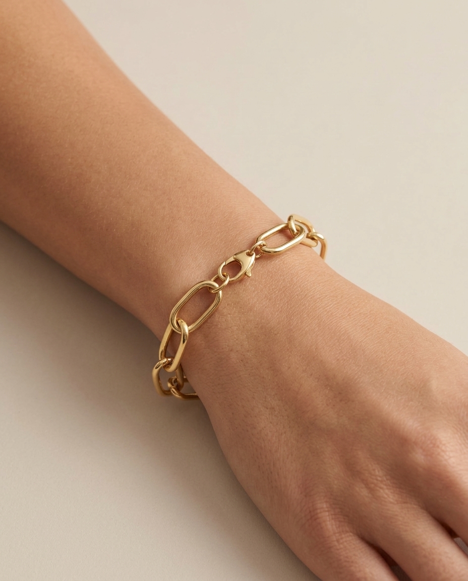 14KT Yellow Gold Bracelet view 2