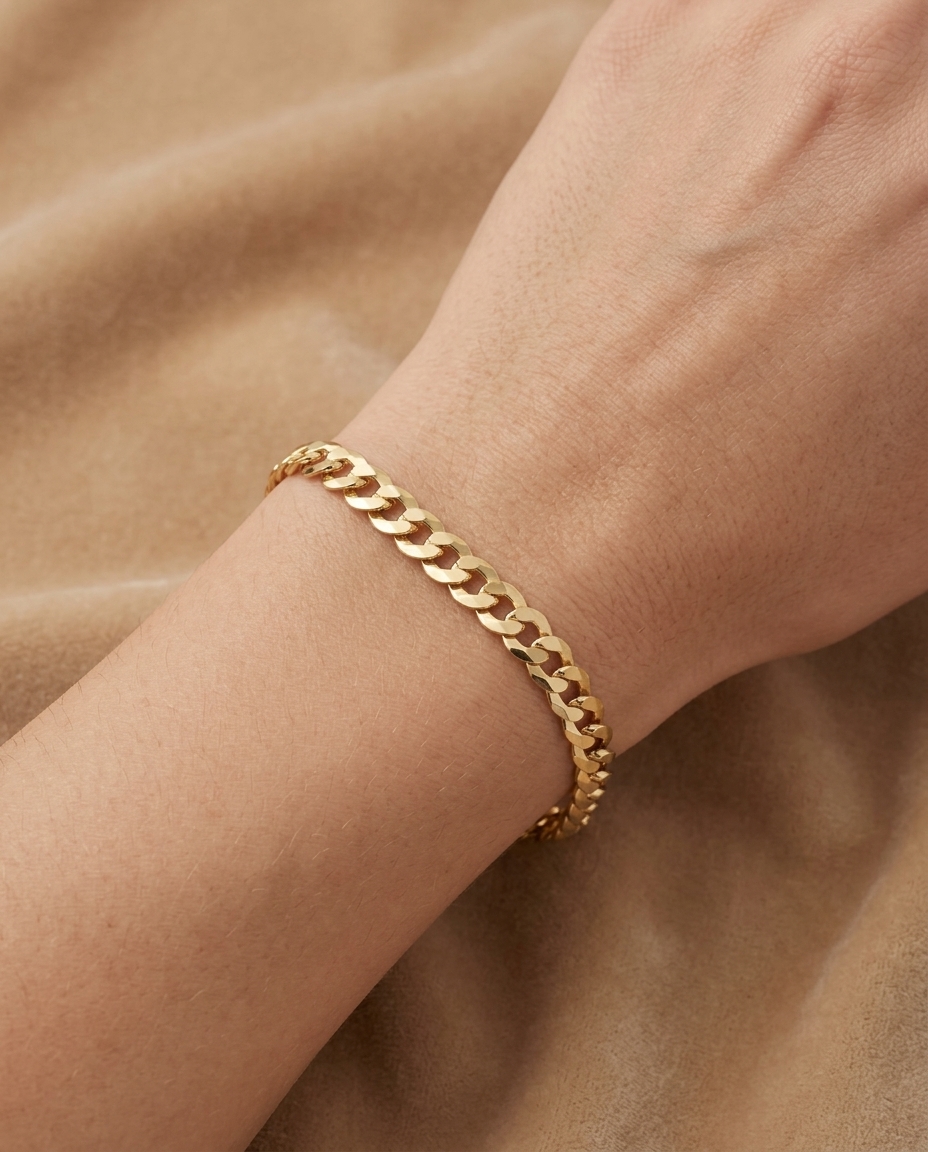 14KT Yellow Gold Bracelet view 2