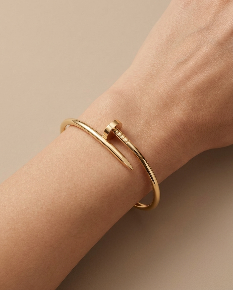 Cartier Juste un Clou Bracelet on model